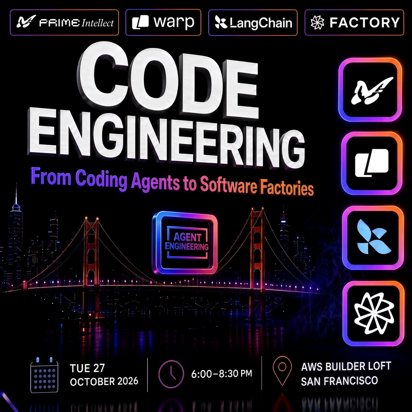 Code Engineering: From Coding Agents to Software Factories, the Luma cover